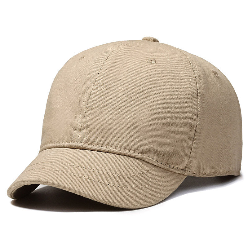 Wholesale Cotton Big Head Circumference Enlarged and Deepened Men's High Top Baseball Cap