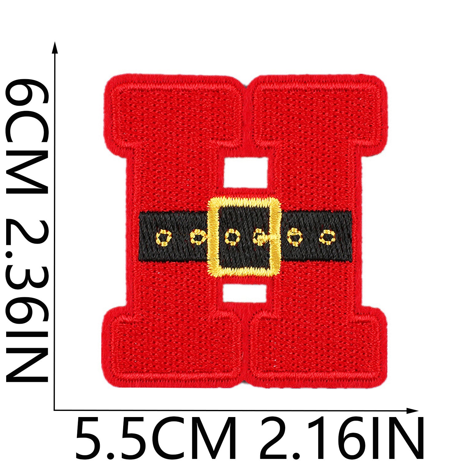 Wholesale Christmas embroidery cloth stickers letters  DIY Patches