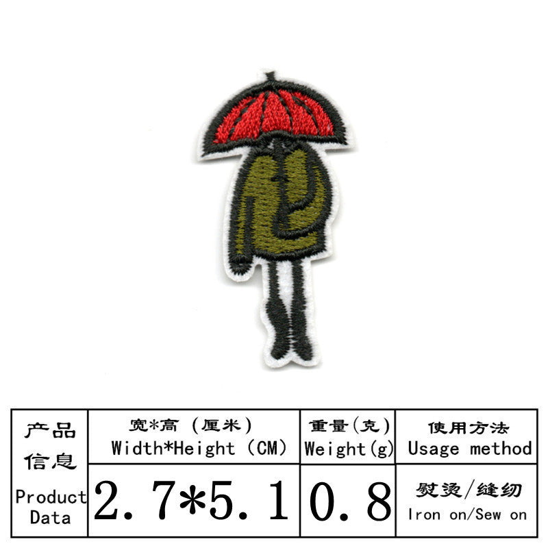 Wholesale Cartoon Animal Embroidery DIY Patches