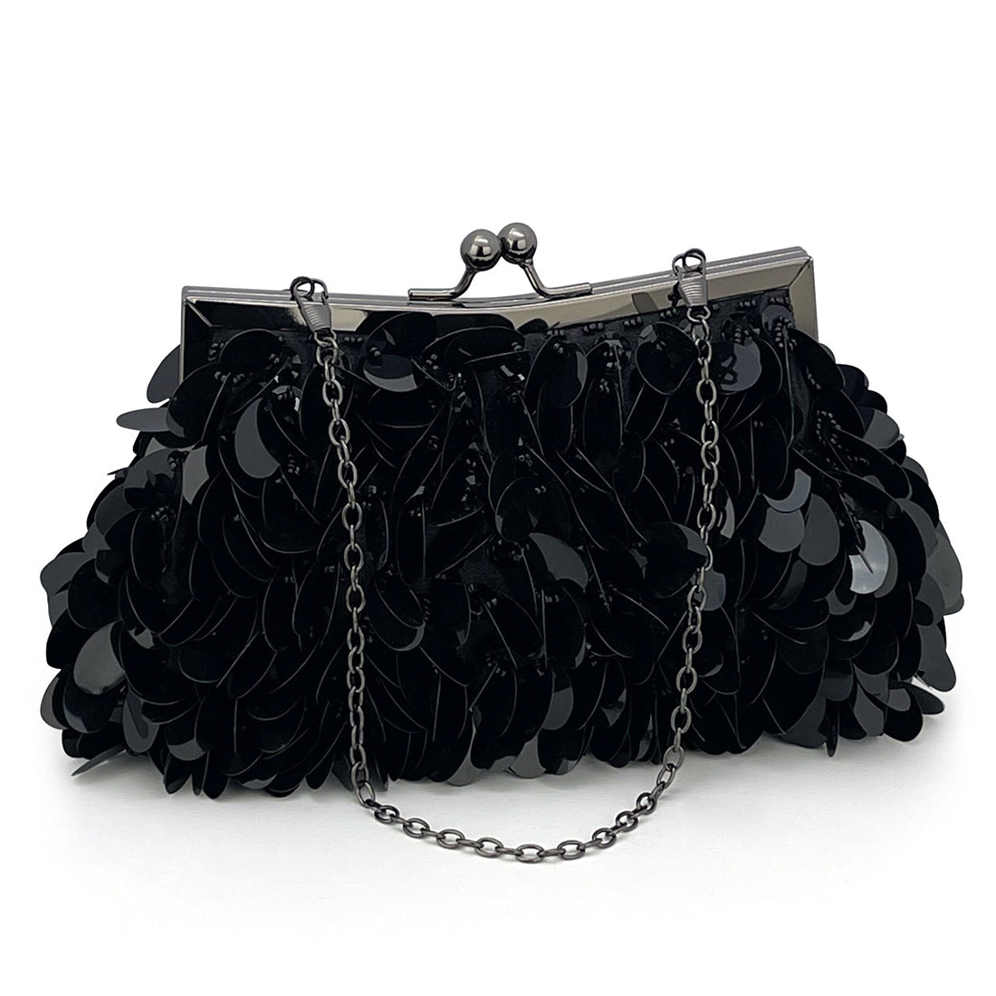 Wholesale Handwoven Sequin Clutch Bag