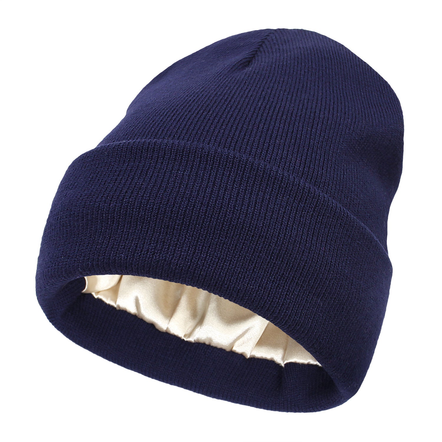 Wholesale Protective Hair Style Warm Knitted Wool Hat