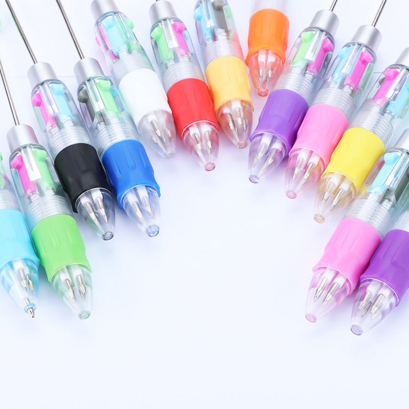 Wholesale Beadable Pens Multi Color Refills DIY for Beaded Plastic Pen