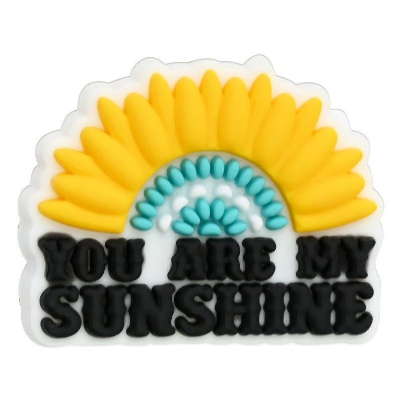 Wholesale Random 100pcs Creative Phrase Series Focal Beads