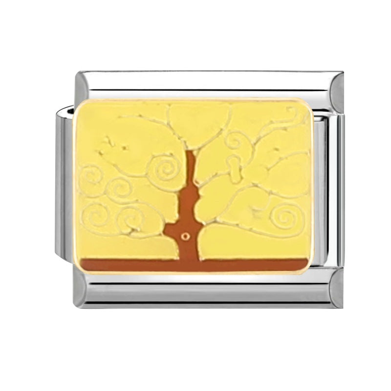 Wholesale Italian Charm Bracelet 9mm DIY Splicing Removable Stainless Steel Creative Composable Bracelet