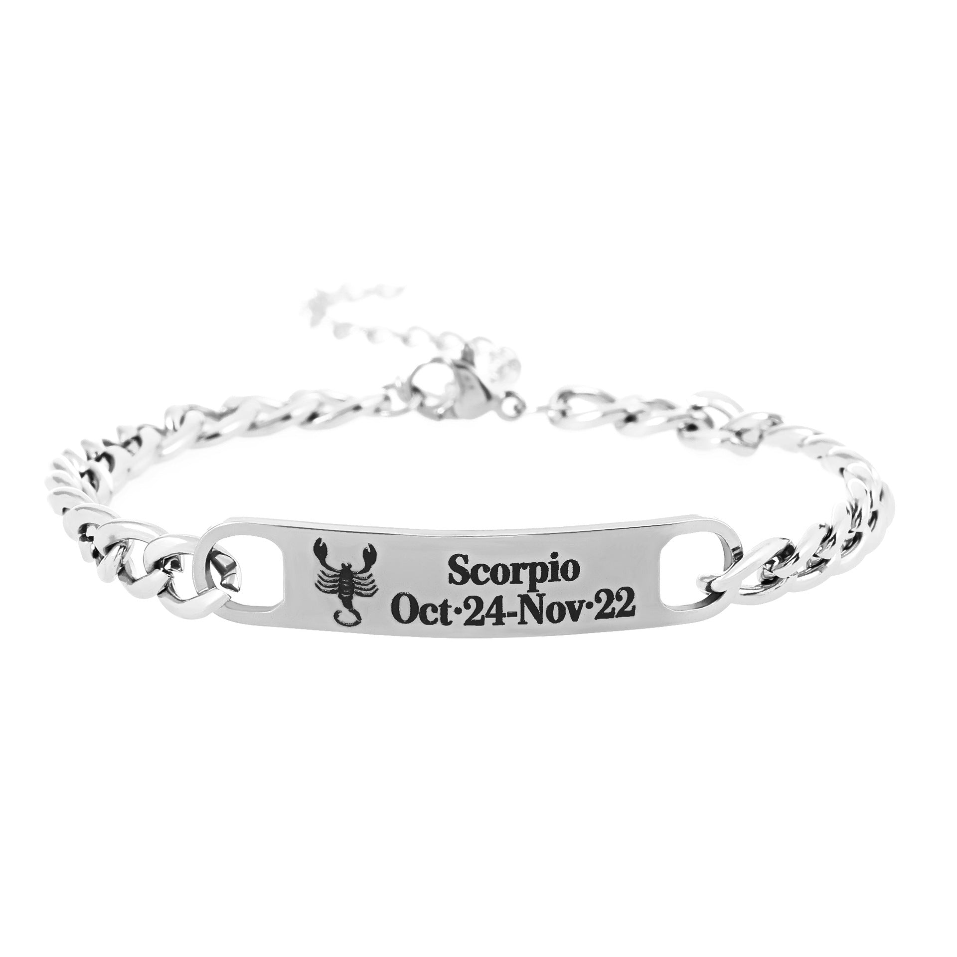 Wholesale Twelve Constellations Stainless Steel Bracelet
