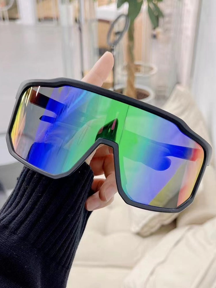 Wholesale Cycling windproof glasses outdoor large frame cycling ski mountaineering road mountain bike sports Sunglasses