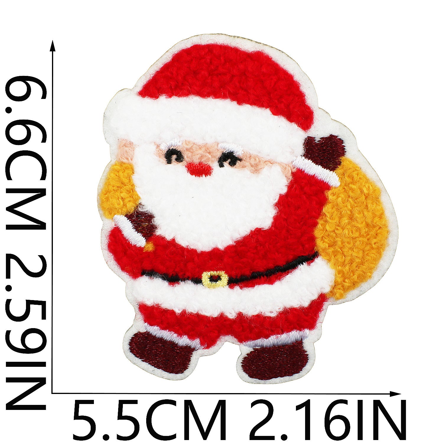Wholesale Trendy Christmas Embroidery Patches With And Biscuit Designs Stylish DIY Clothing Applique Fashion Accessory For Resale