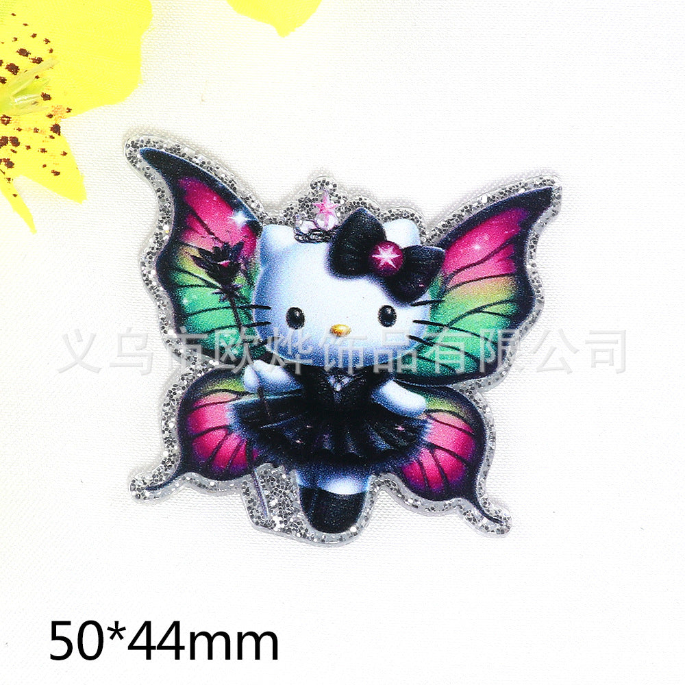 Wholesale 10pcs Cartoon Halloween Pumpkin Personality FlatBack