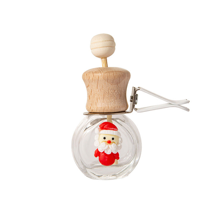 Wholesale Christmas Air Vent Perfume Bottle Car Pendant