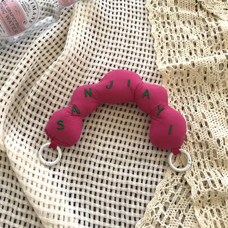 Wholesale Cute Cartoon Elephant Pattern Mini Clutch Knitted Bag