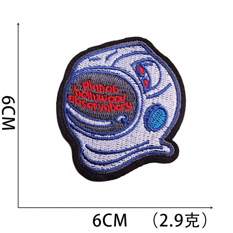 Wholesale Stylish Polyester Embroidered Astronaut Space Patch For Kids Clothing And DIY Crafts OLY Exclusive