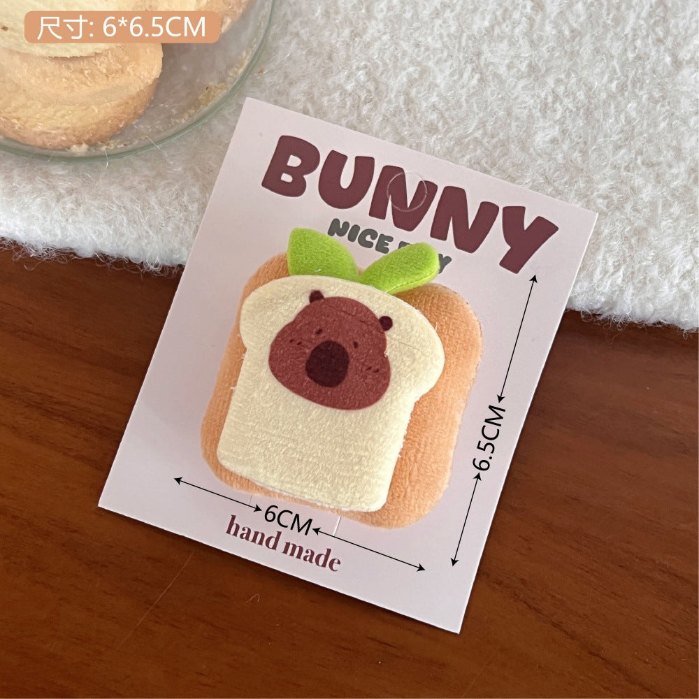 Wholesale Creative Cartoon Food Plush Doll Keychain