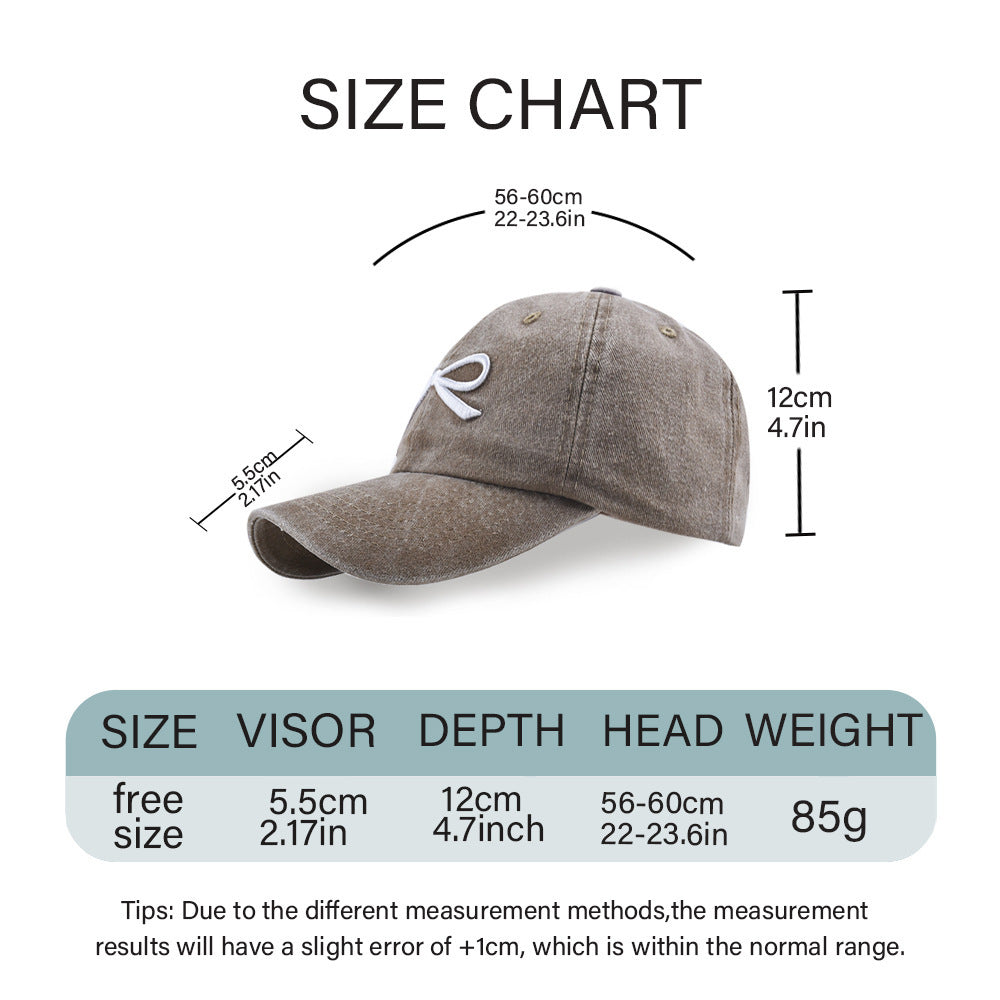 Wholesale Bow Embroidered Baseball Cap