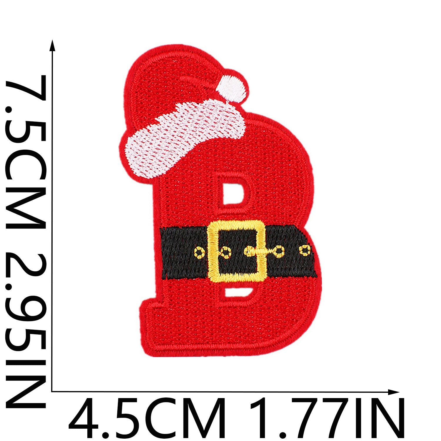 Wholesale Christmas embroidery cloth stickers letters  DIY Patches