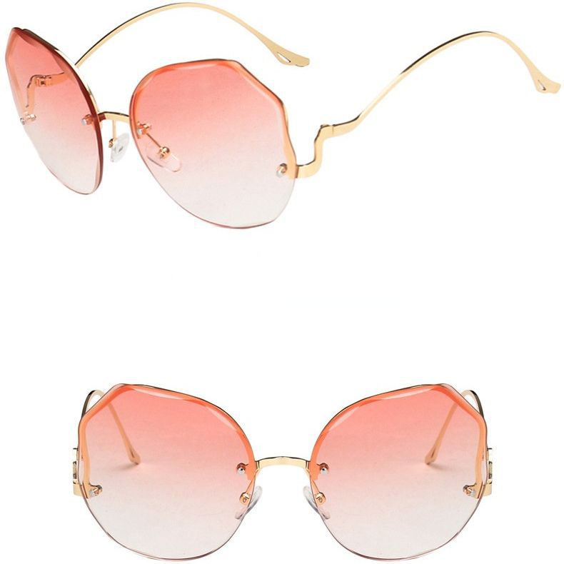 Wholesale Frameless Cut Edge PC Sunglasses