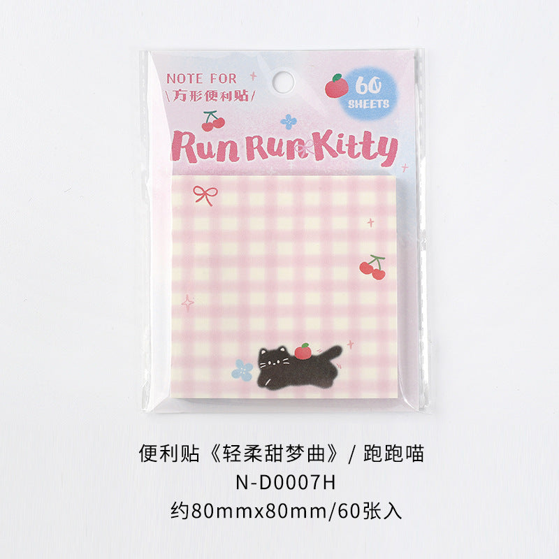 Wholesale Gentle Dream Song Post-it Cute Illustration Sticky Note