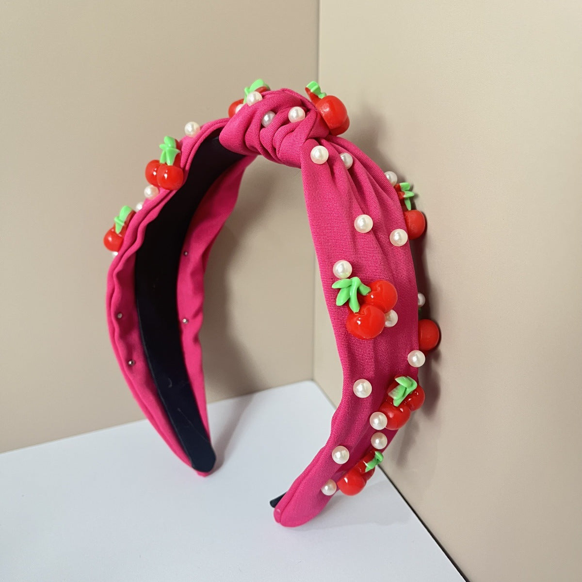 Wholesale Cherry Knotted Headband