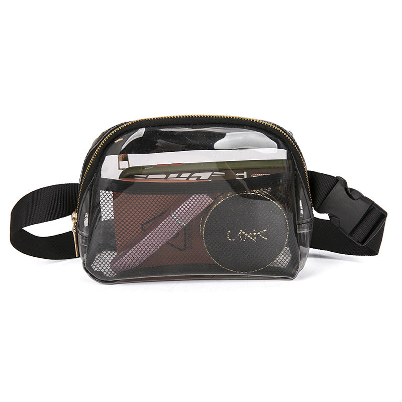 Wholesale Transparent Small Shoulder Chest Bag Crossbody Bag