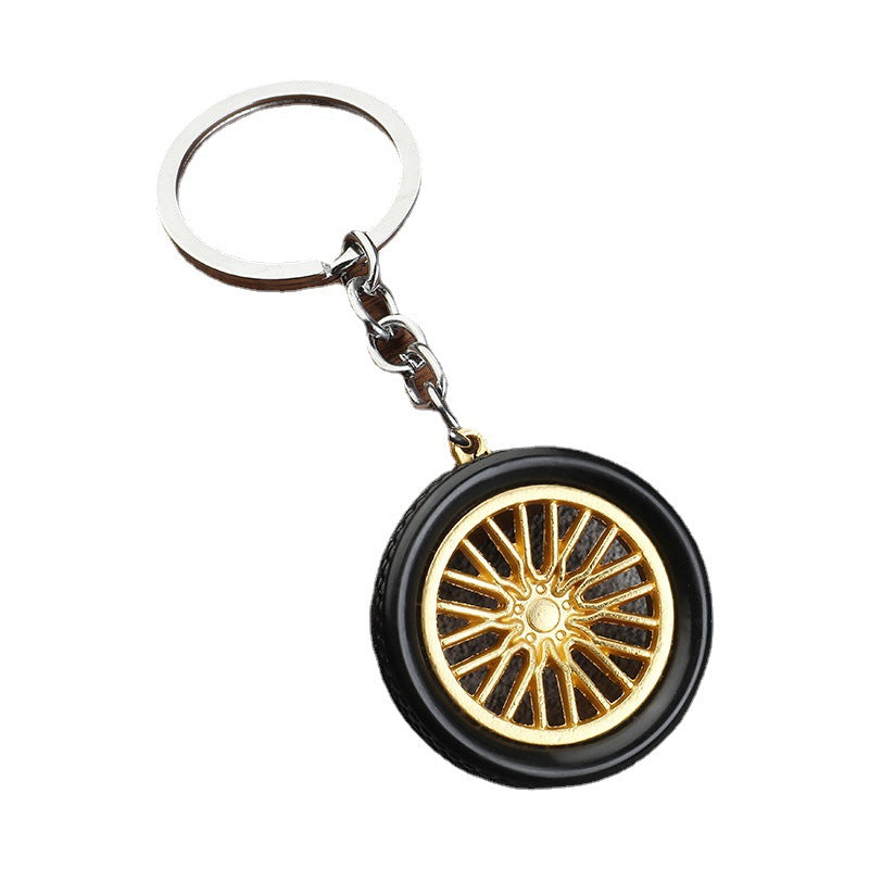 Wholesale Soft Rubber Tire Keychain