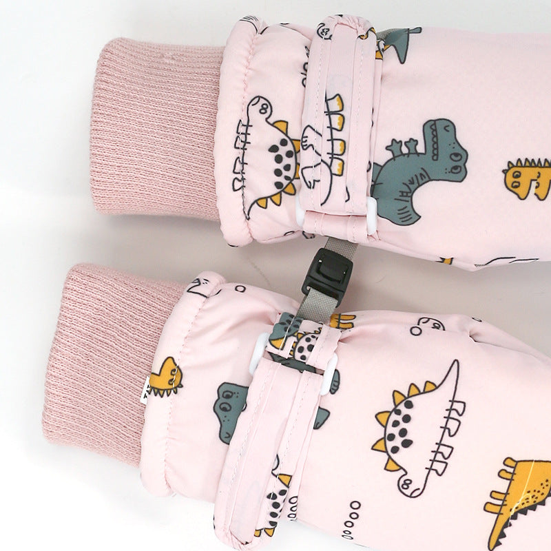 Wholesale Children's Ski Winter Fleece Warm Gloves