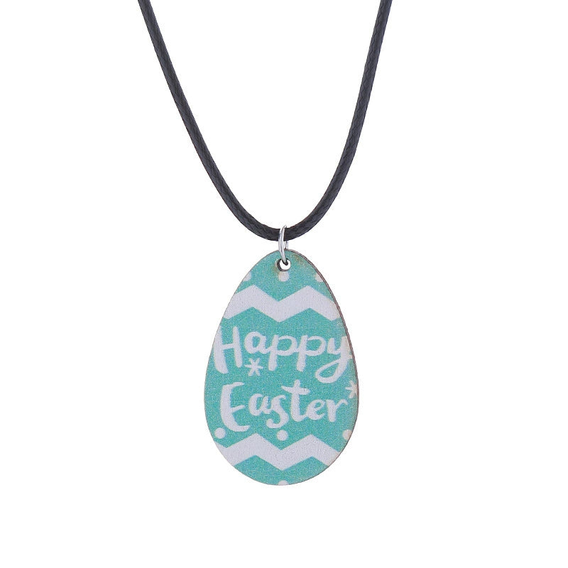 Wholesale Easter rabbit Flower Basket Cute Wood Earrings