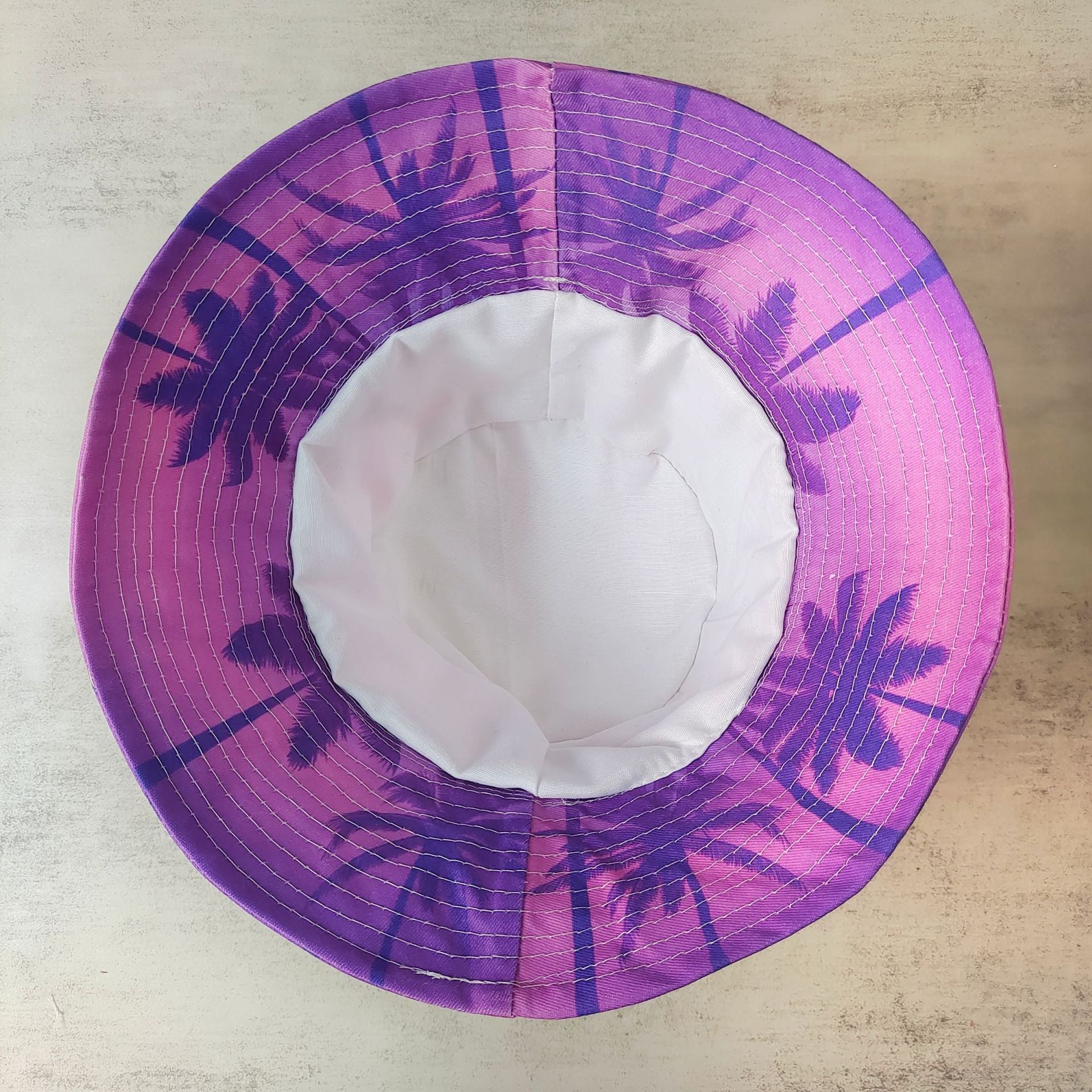 Sombrero de cubo de playa de algodón de algodón al por mayor