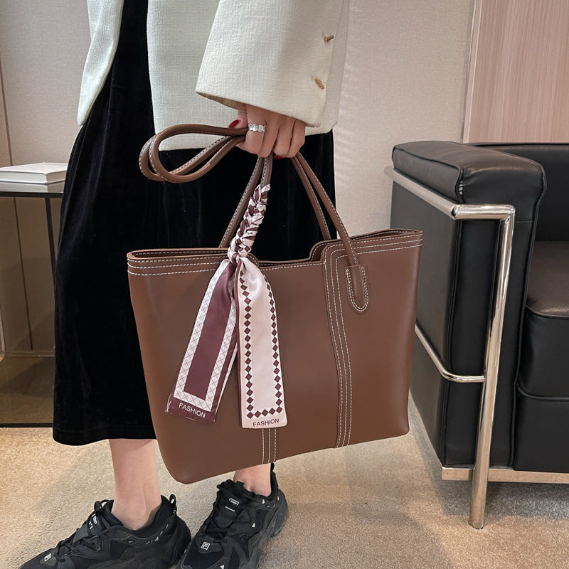 Wholesale 2023 Autumn PU High Capacity Tote Bag