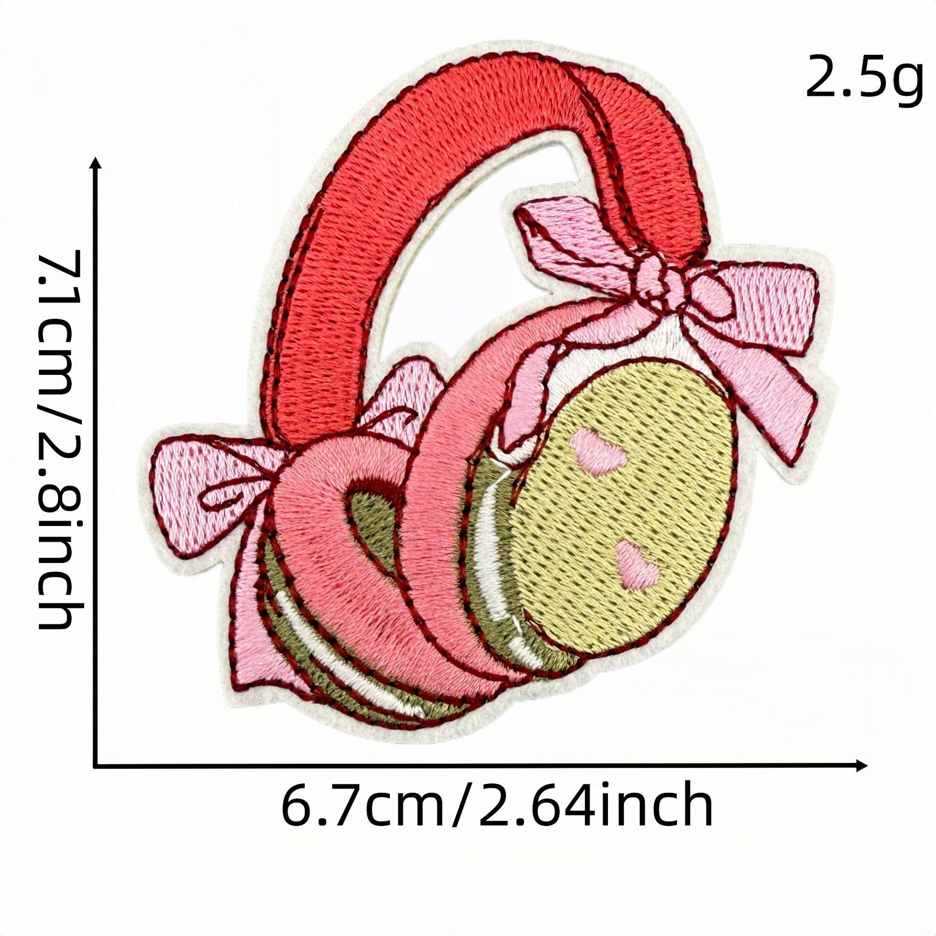 Wholesale Polyester Iron On Embroidered Patches Cartoon  Series DIY Craft Supply Fashion Accessory