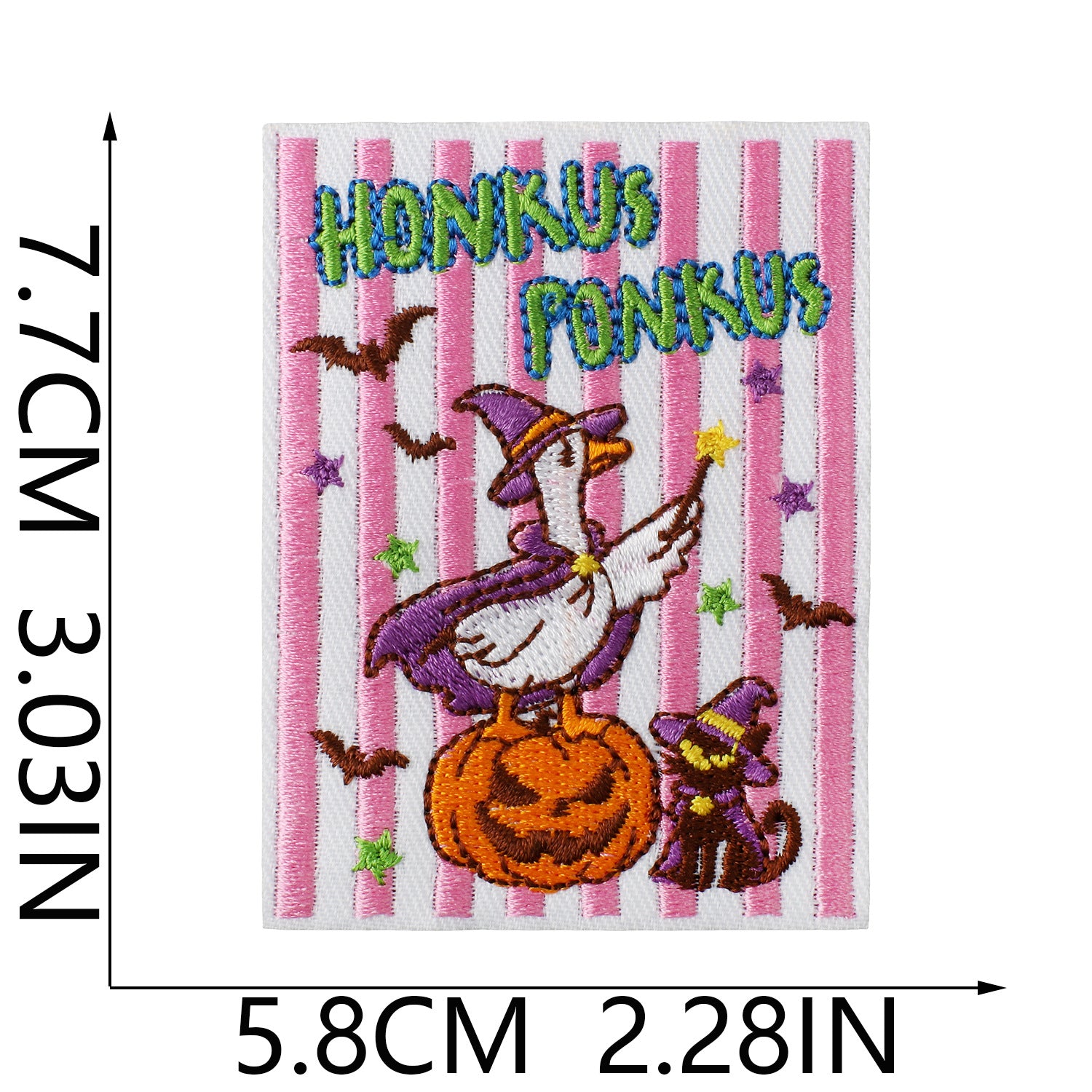 Wholesale  Embroidered Iron On Patches Ghost Zombie Design For Denim et And Bag Decorative Badge