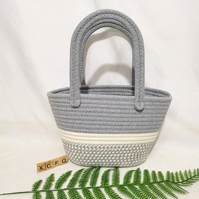 Wholesale Wedding Souvenir Portable Cotton Woven Bag