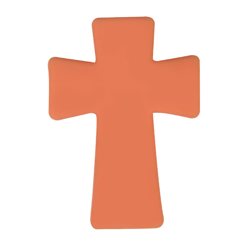 Wholesale 30 PCS DIY Cross Silicone Beads