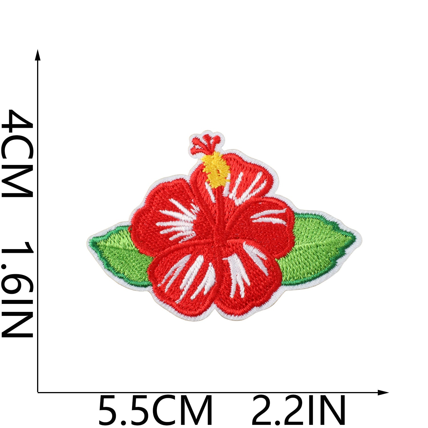 Wholesale Fashion Embroidery Patch Polyester Beach Ice Cream Applique For Clothing Bags And DIY Craft Projects