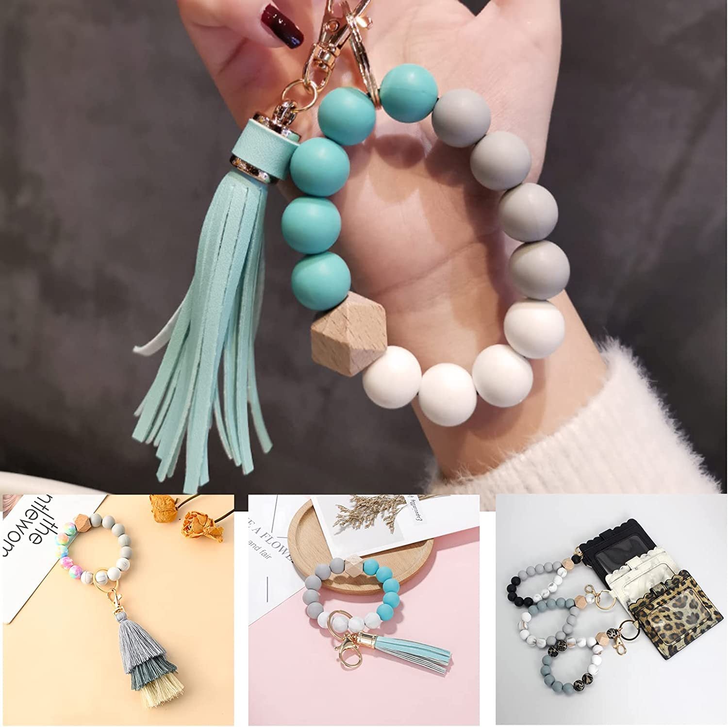 Wholesale 111pcs Silicone 15mm Round Beads