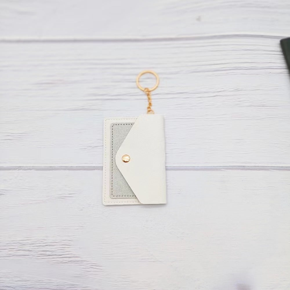 Wholesale Creative Fashion All-match Bus Card Holder Keychain