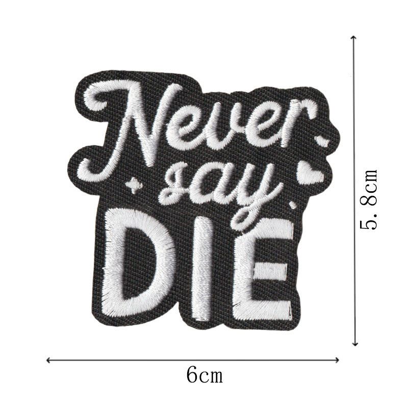 Wholesale Trendy Embroidered Patches Set Of 9 Heat Glue Backed Decorative Clothing Towel Accents For Resale