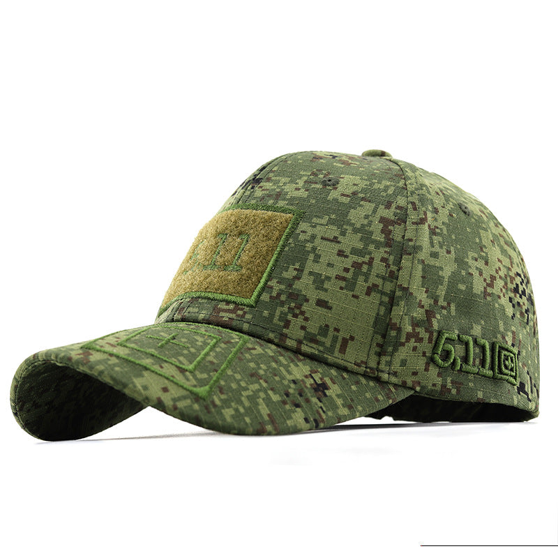 Wholesale Outdoor Camouflage Embroidered Adjustable Leisure Travel Hiking Velcro Hat