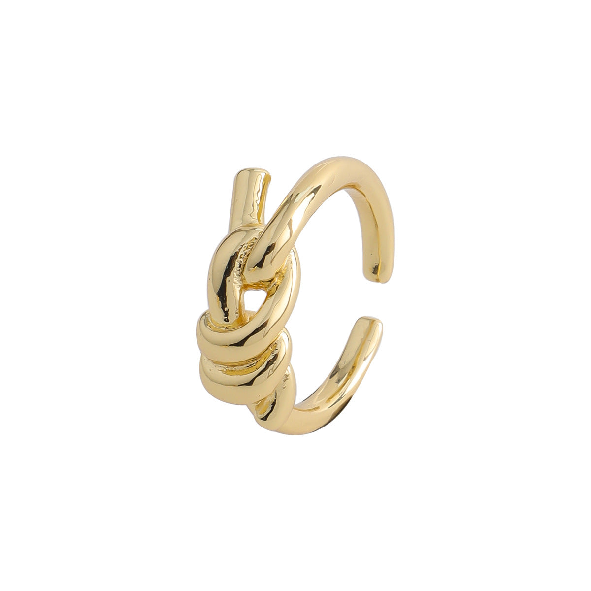 Wholesale Twist Irregular Copper Rings