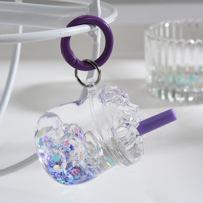 Wholesale Into Oil Luminous Iceberg Cup Acrylic Keychains