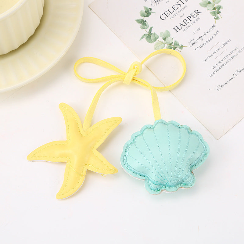 Wholesale New cartoon starfish shell bag pendant accessories