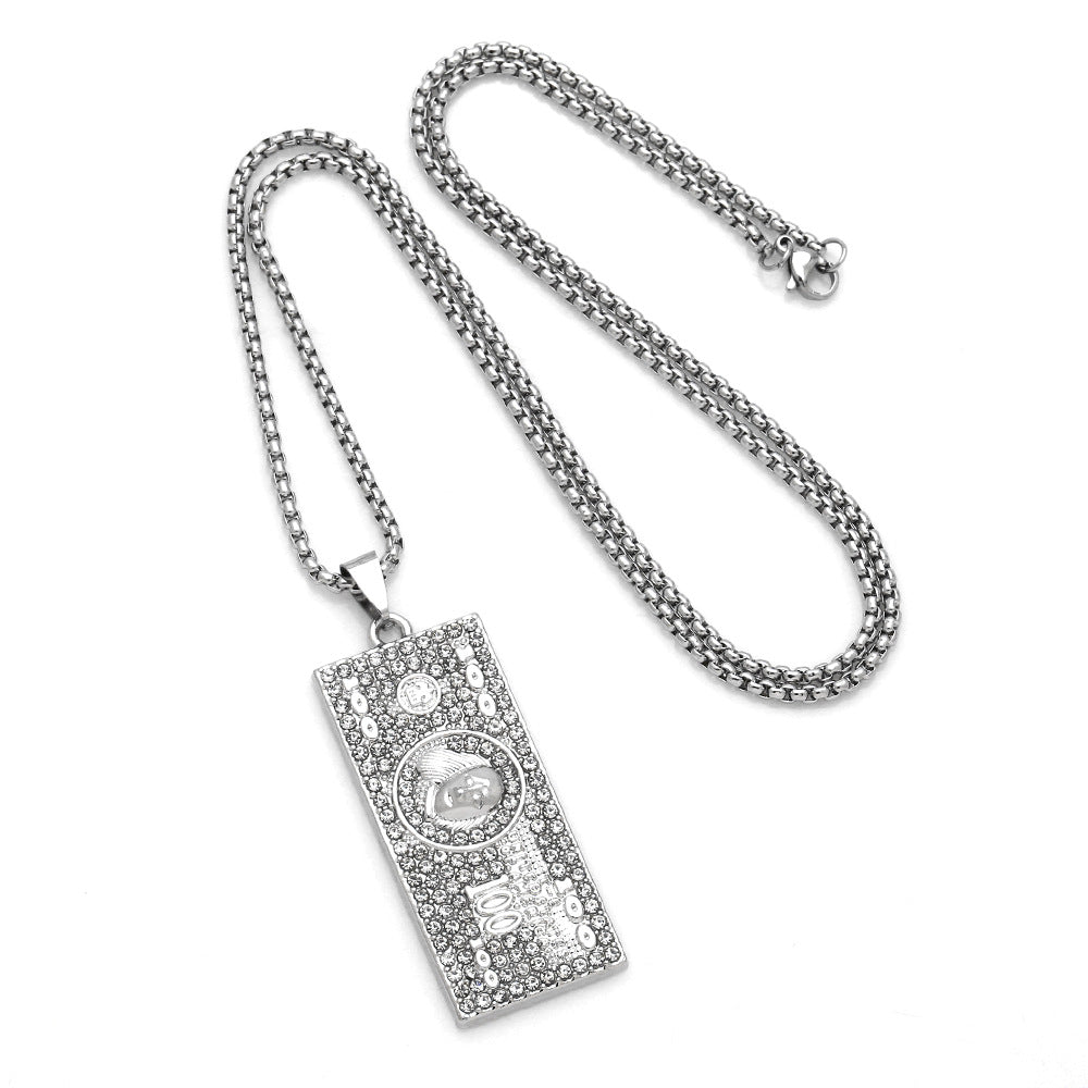 Wholesale Stainless Steel Pendant Long Necklaces