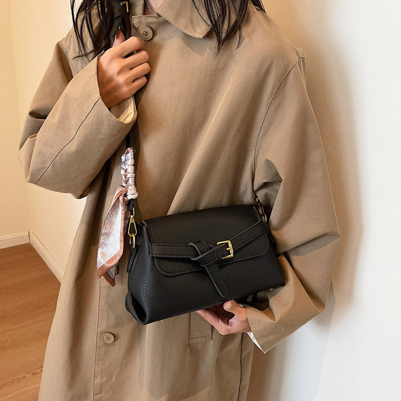 Wholesale Autumn PU Portable Messenger Shoulder Bag