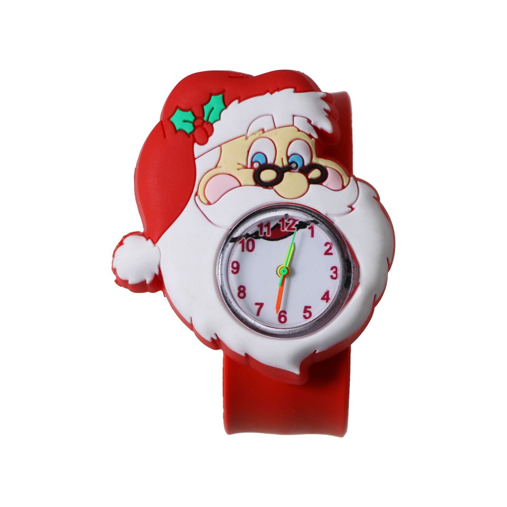Wholesale Children's Toys Snap Ring Quartz PVC Watch