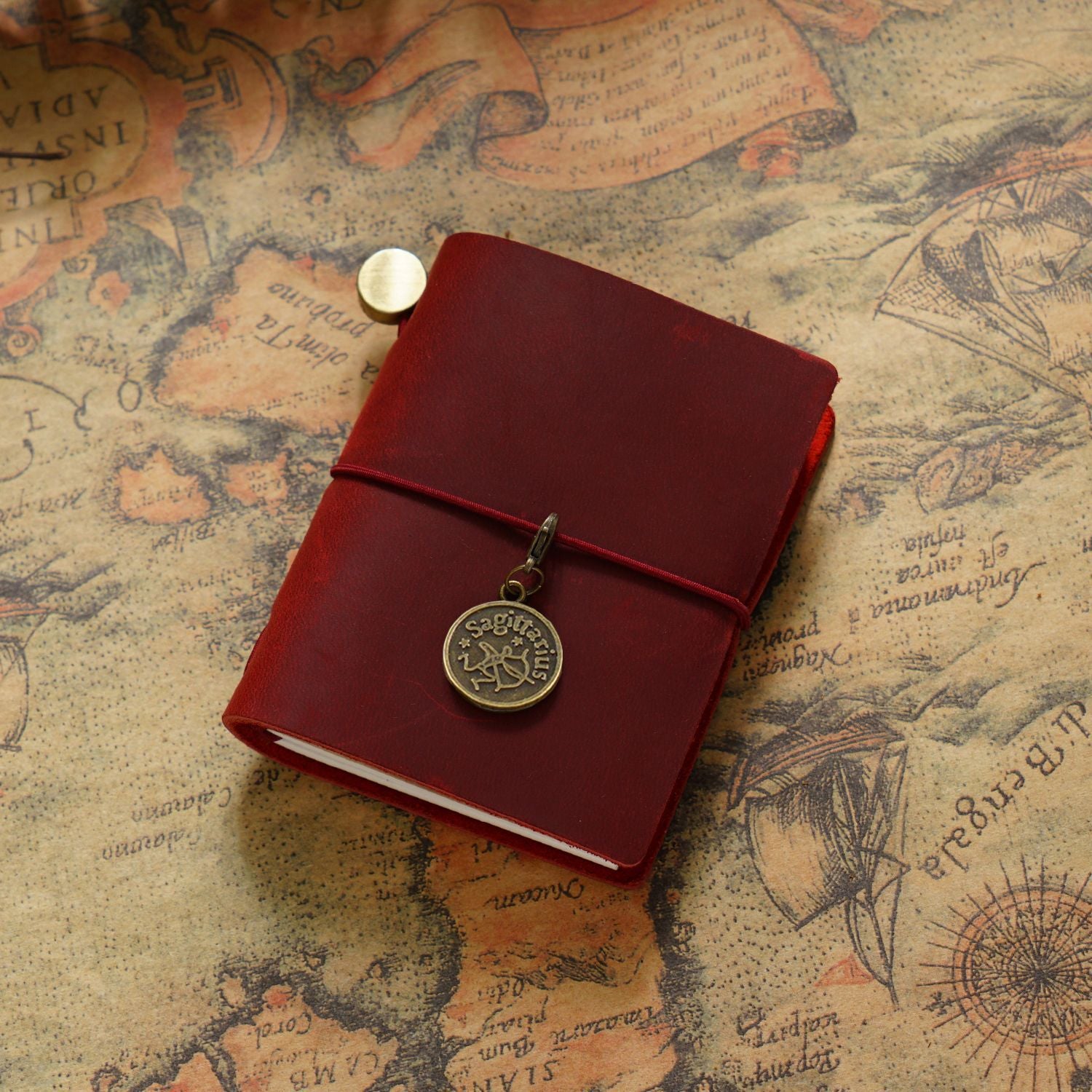 Wholesale Mini cute portable account book handmade leather notebook