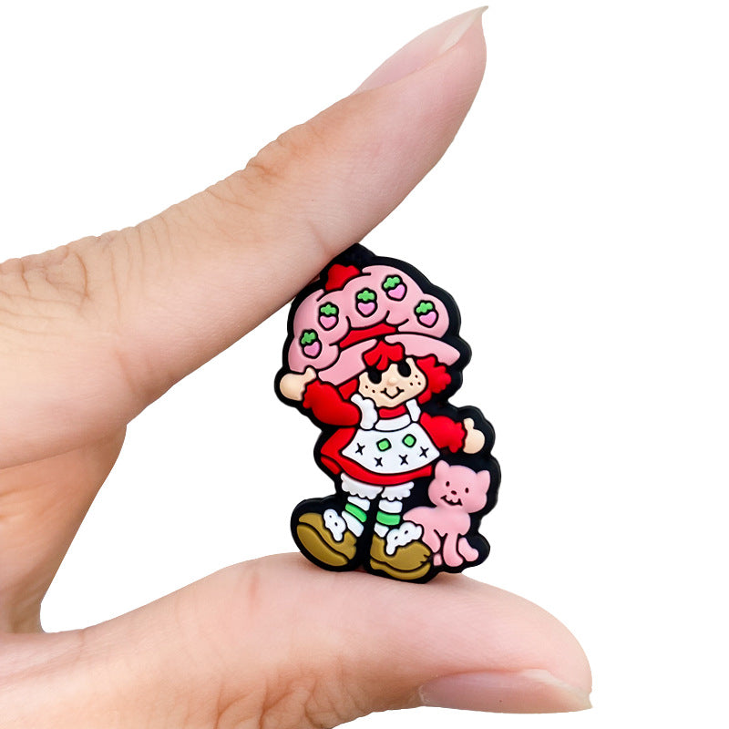 Wholesale 10pcs Pretty Girl Silicone Beads