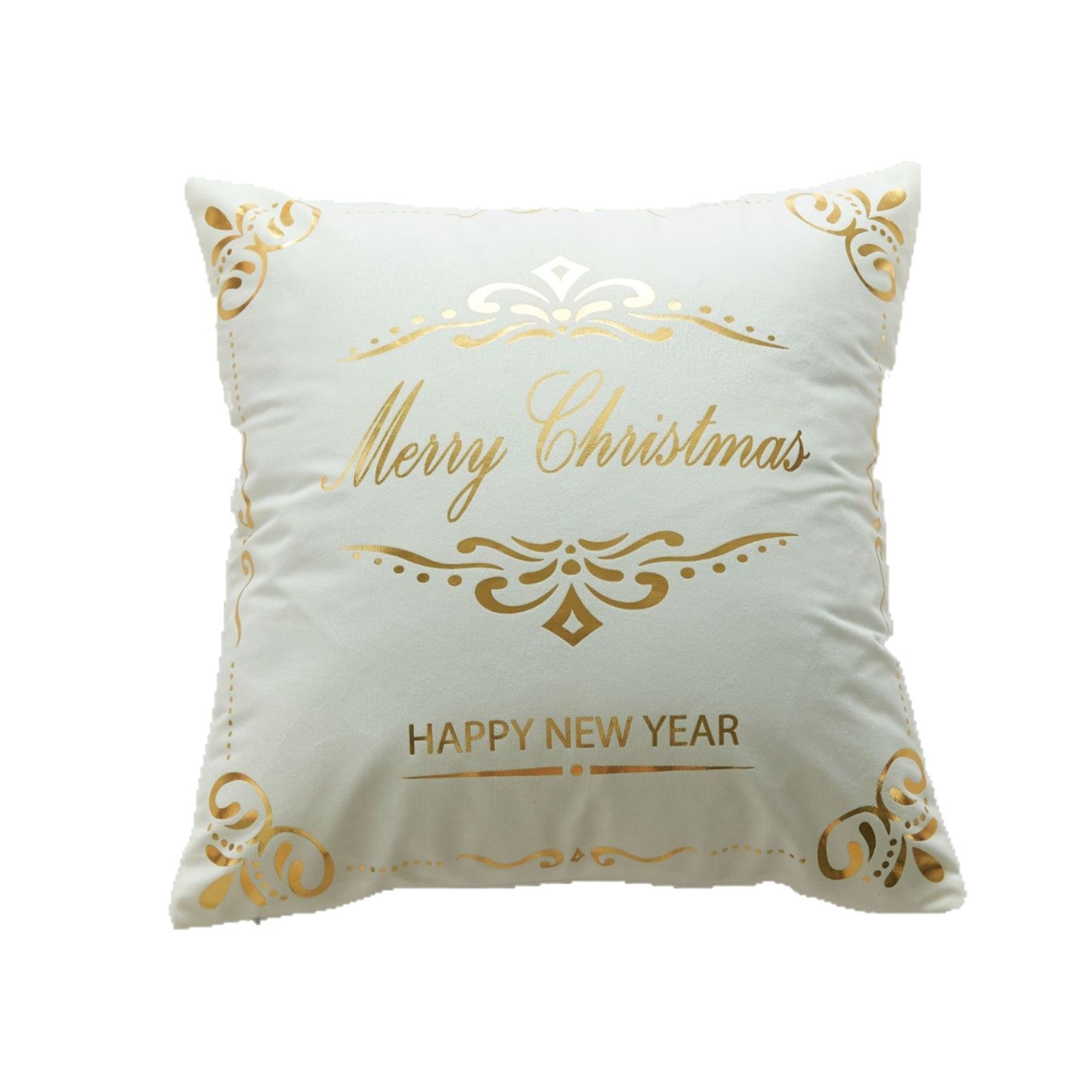 Wholesale Christmas atmosphere gold-stamping festive pillowcase