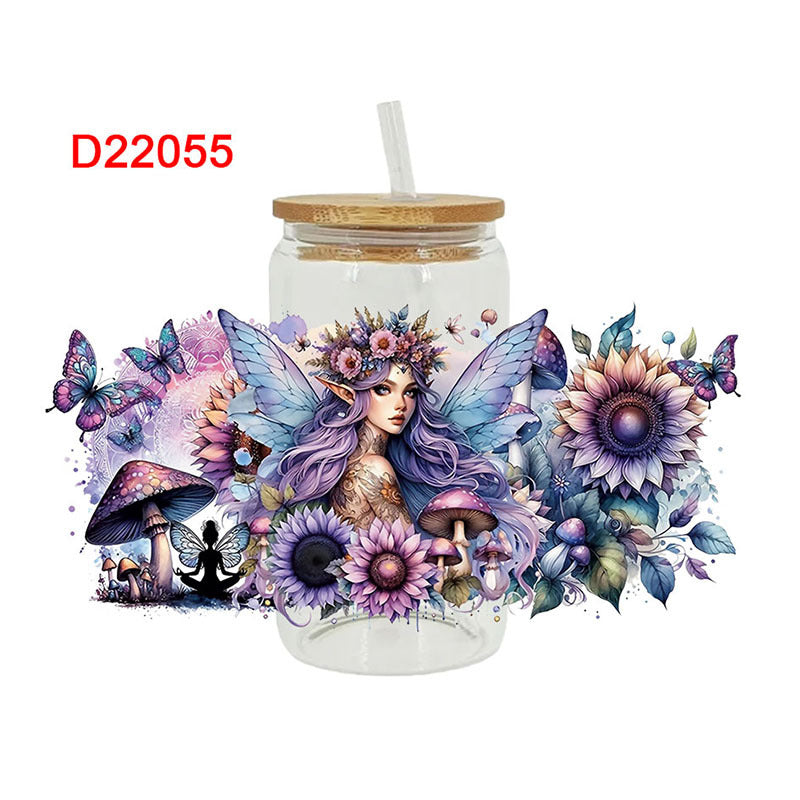 Wholesale UV Transfer Paste Glass Crystal Label Crystal Paste 16OZ UV DTF WRAPS