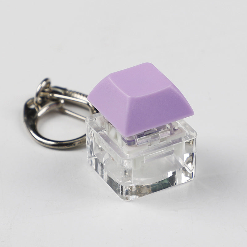 Wholesale Acrylic Decompression Mechanical Keyboard Axis Tester Fidget Keychains