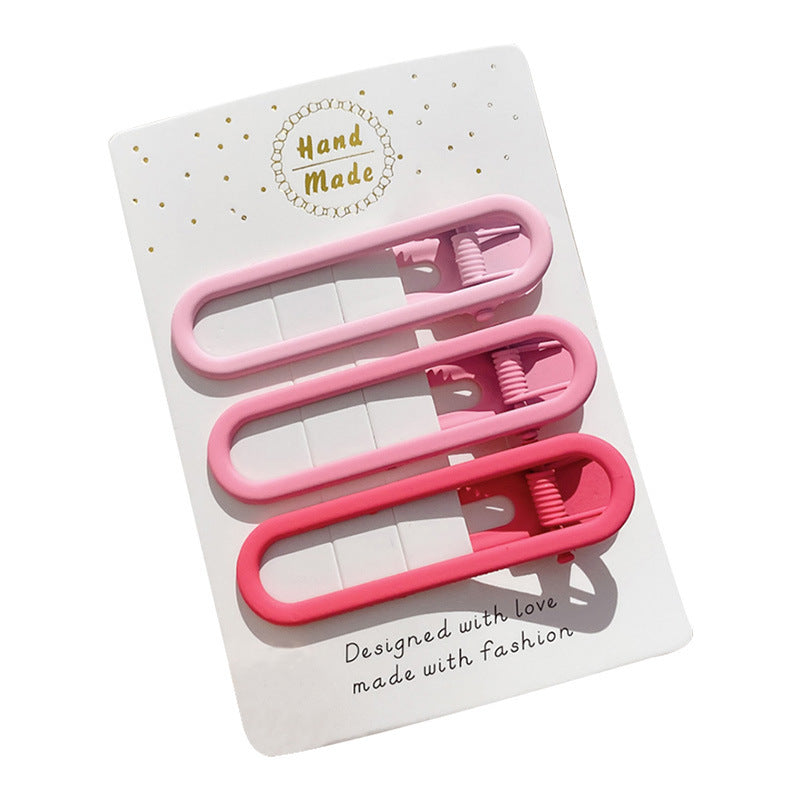 Wholesale Candy Color Metal Hair Clips