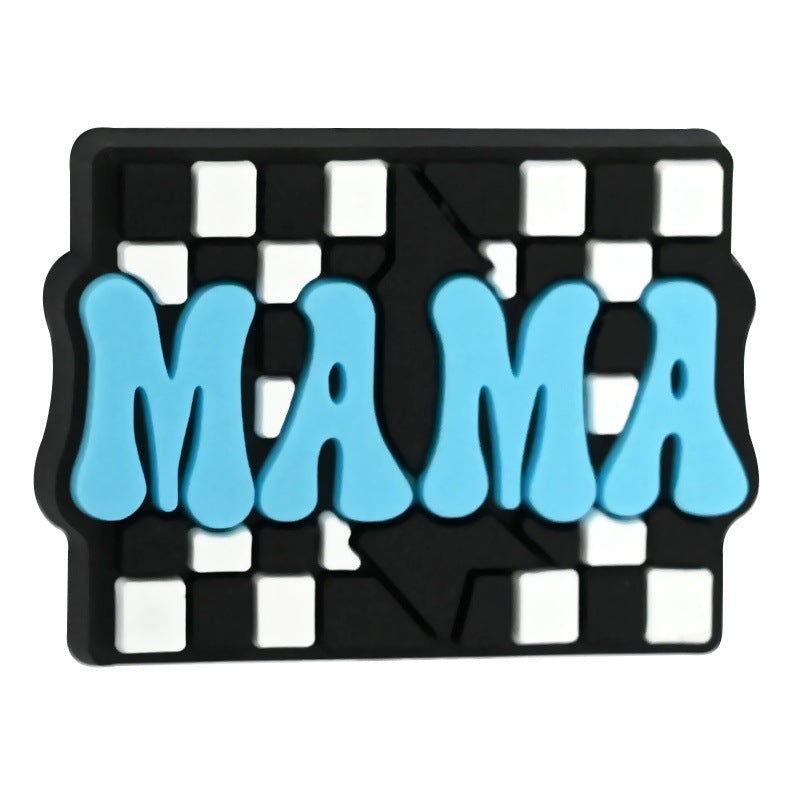 Wholesale Random 100pcs I Love Mom Mother' s Day Beaded Beads Focal Beads