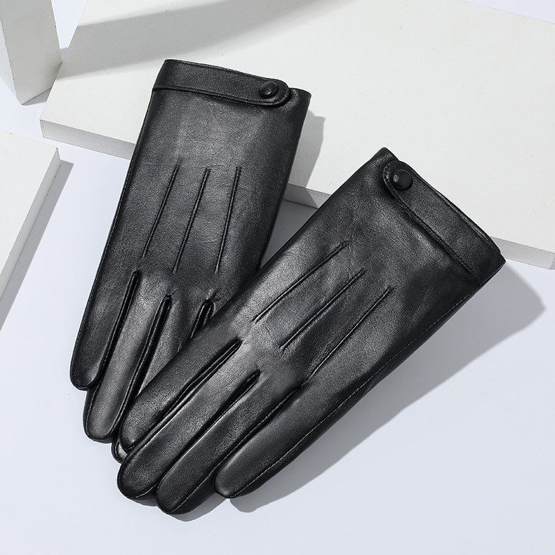 Wholesale Autumn and Winter Women's Windproof and Warm Sheepskin Glove